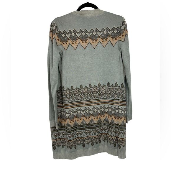Peruvian connection 100% Pima cotton aztec cardigan XS - Picture 4 of 7